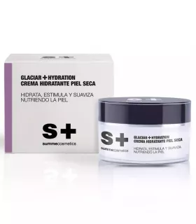 Summecosmetics GLACIAR - HYDRATION Gesichtscreme – Feuchtigkeitspflege für trockene Haut mit Hyaluronsäure und Avocadoöl