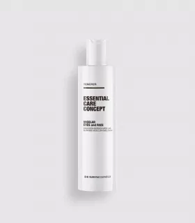 Zweiphasige Mizellen-Emulsion mit präbiotischer Wirkung zum sanften, aber effektiven Entfernen von Make-up im Gesicht