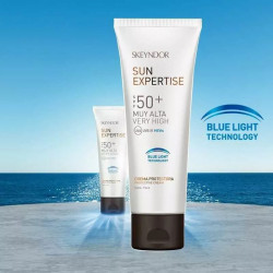 Sonnenschutz Creme SPF50+ / Protective sun cream SPF50+ / Blue light tech